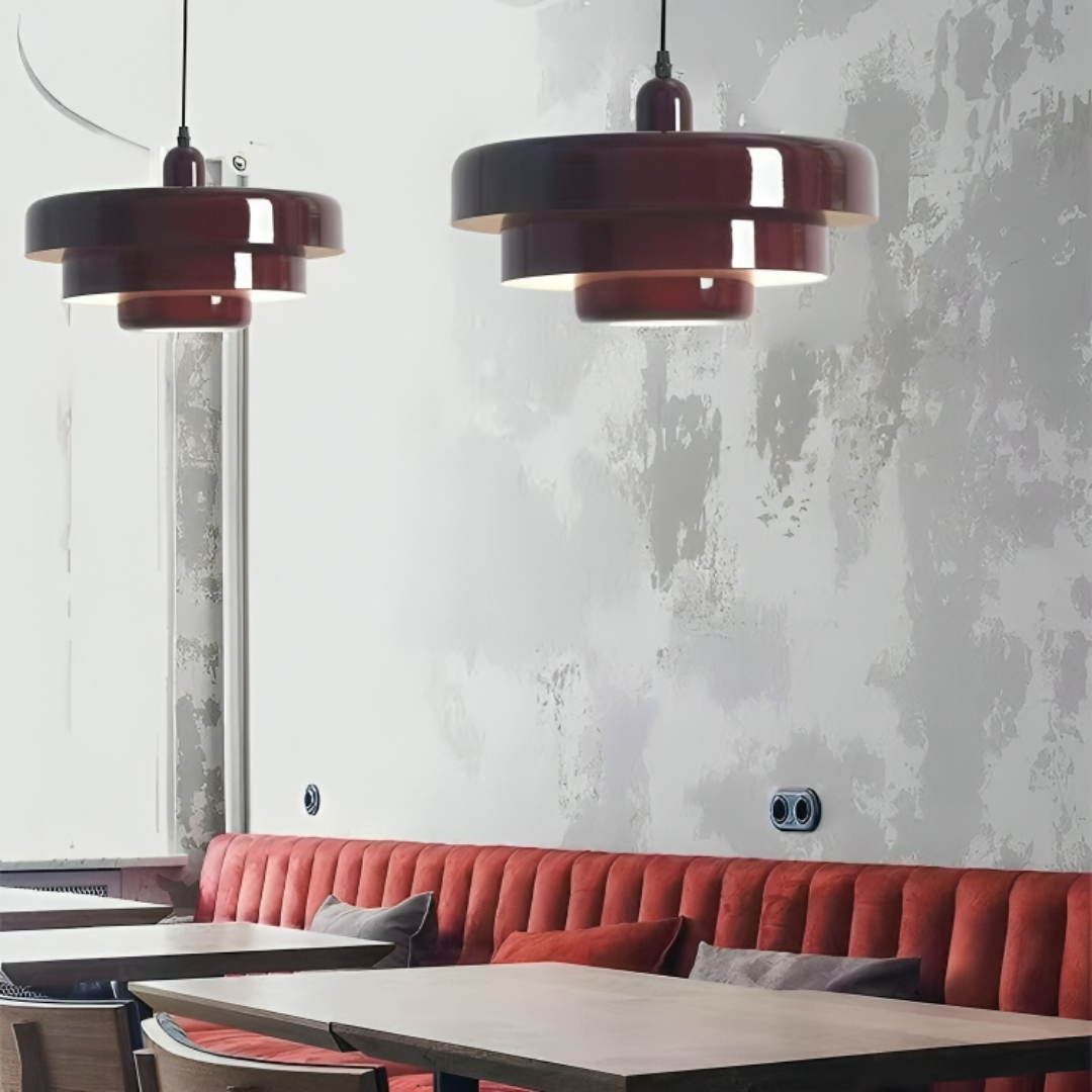 Lampe Suspendue LED Vintage en Verre pour Salle à Manger – Luminaire Suspendu Éclairant 12W, Design Élégant et Économique 7